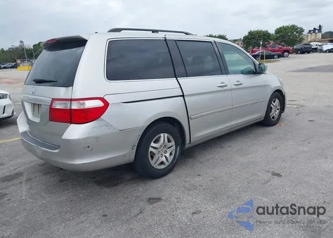 2007 Honda Odyssey Ex-L из США, поврежденный, VIN 5FNRL38747B102723